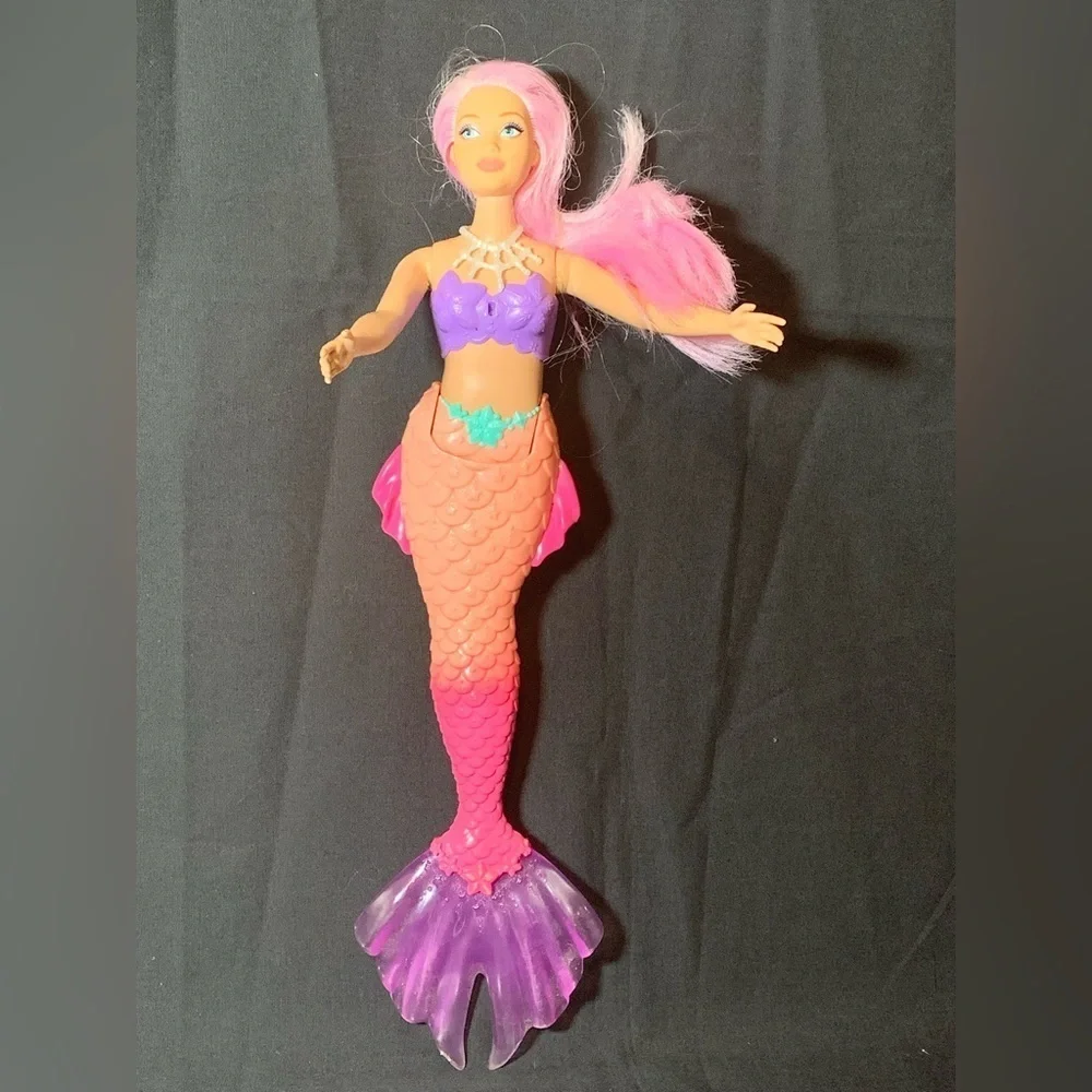 Barbie Mermaid Doll, Pink Hair